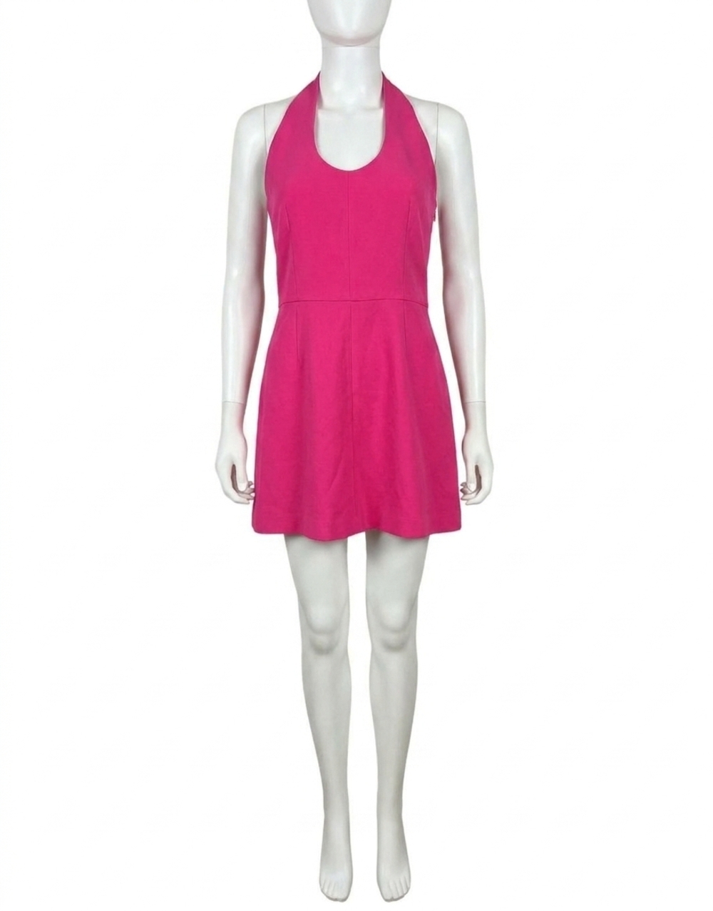 NEW FRENCH CONNECTION whisper envelope dress in wild rosa